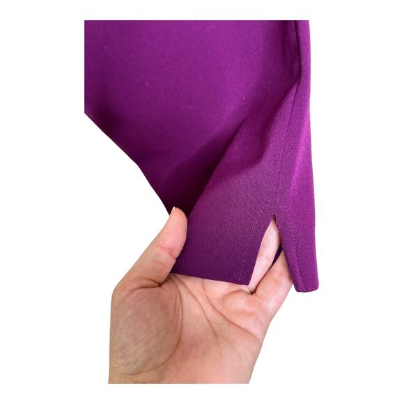 Jessica London magenta purple cropped pants size 16 - Picture 8 of 11